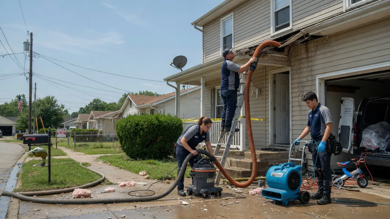 Water Damage Restoration in Arrowsmith, IL near me